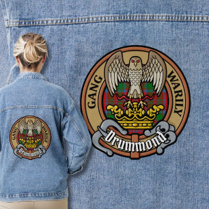 Chaqueta Vaquera Clan Drummond Escudo sobre Tartán