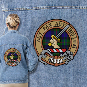 Chaqueta Vaquera Clan Gunn Escudo por Tartán