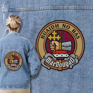 Chaqueta Vaquera Clan MacDougall Escudo sobre Tartán
