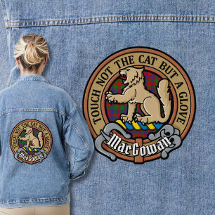 Chaqueta Vaquera Clan MacGowan Escudo sobre Tartán