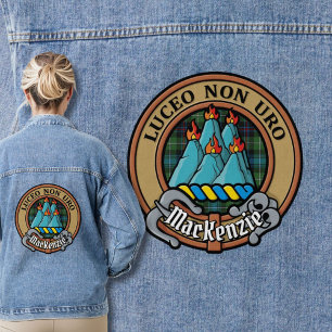 Chaqueta Vaquera Clan MacKenzie Escudo sobre Tartán