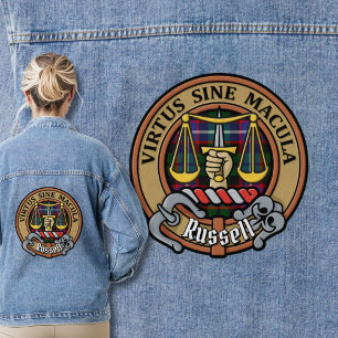 Chaqueta Vaquera Clan Russell Cresta sobre Tartán
