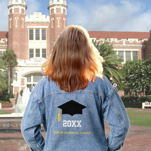 Chaqueta Vaquera Clase de graduación de 20XX