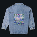 Chaqueta Vaquera Claude Monet - Lilies de agua / Nympheas 1919<br><div class="desc">Lilies de agua / Nympheas (W.1852) - Claude Monet,  Petróleo en lienzo,  1916-1919</div>