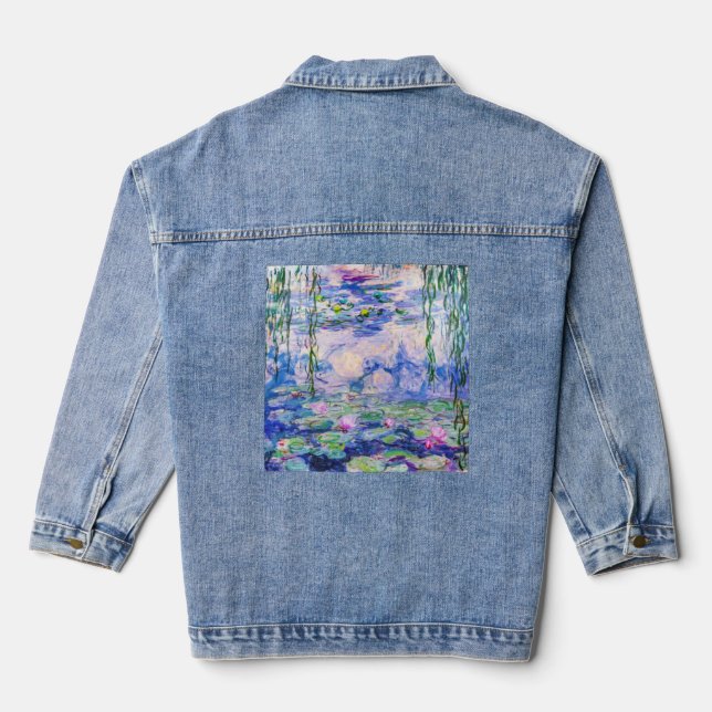 Chaqueta Vaquera Claude Monet - Lilies de agua / Nympheas 1919 (Reverso )