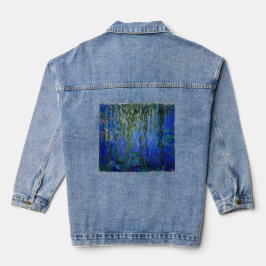 Chaqueta Vaquera Claude Monet - Lilis de agua con sauce lloroso