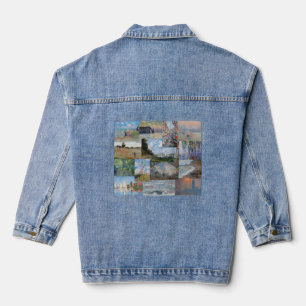 Chaqueta Vaquera Claude Monet - Patchwork