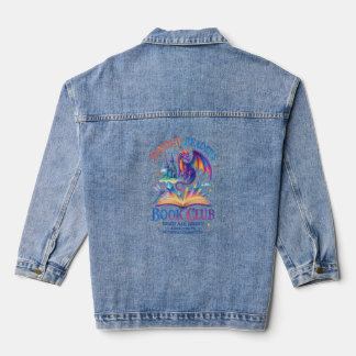 Chaqueta Vaquera Club de libros de lectores de fantasía...