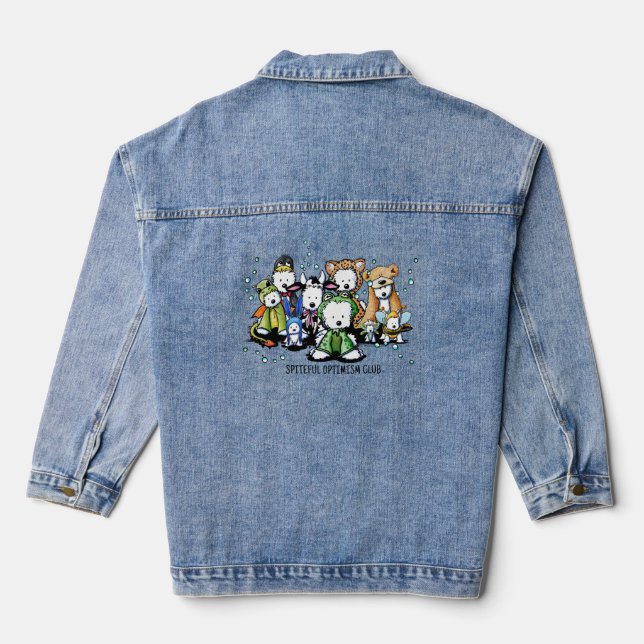 Chaqueta Vaquera Club de Optimismo Rencoroso (Reverso )