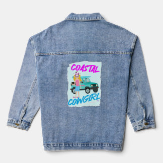 Chaqueta Vaquera Coastal Cowgirl Trend Funny Design Art