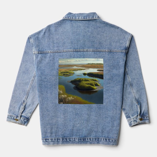 Chaqueta Vaquera Coastal Tranquility (Reverso )