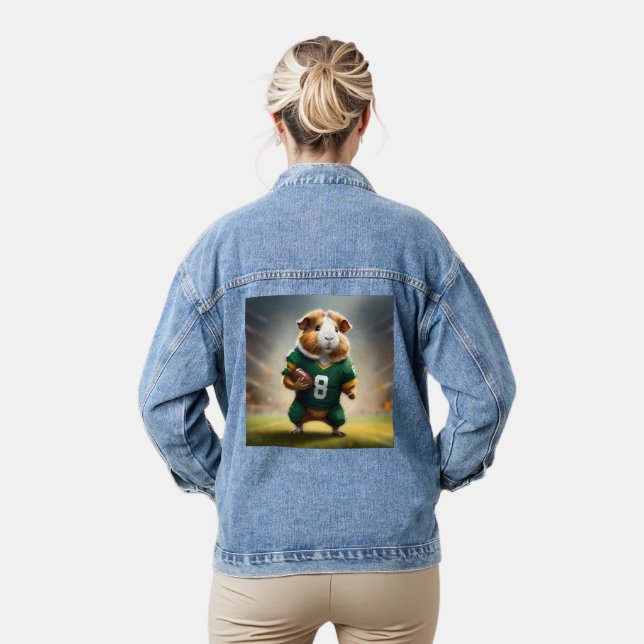 Chaqueta Vaquera Cobaya de fútbol, (Modelo)