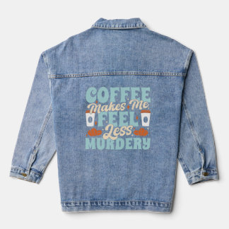 Chaqueta Vaquera Coffee Lover Cita divertida