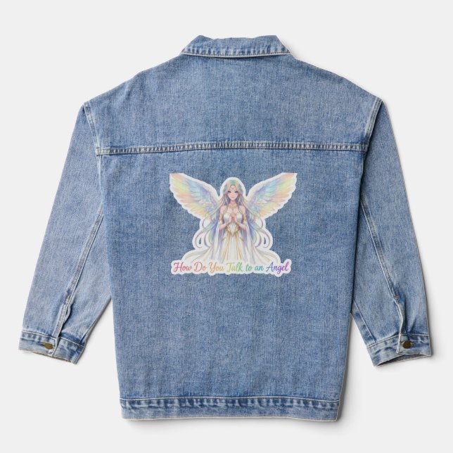 Chaqueta Vaquera Colección Ángel (Reverso )
