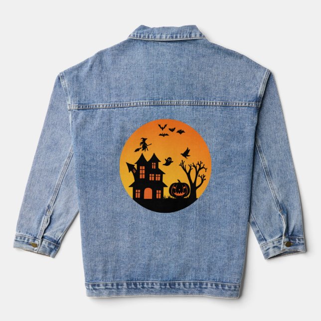 Chaqueta Vaquera ¡Colección de fiestas de Halloween! (Reverso )