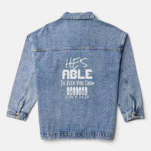 Chaqueta Vaquera Colección de regalos de fe -