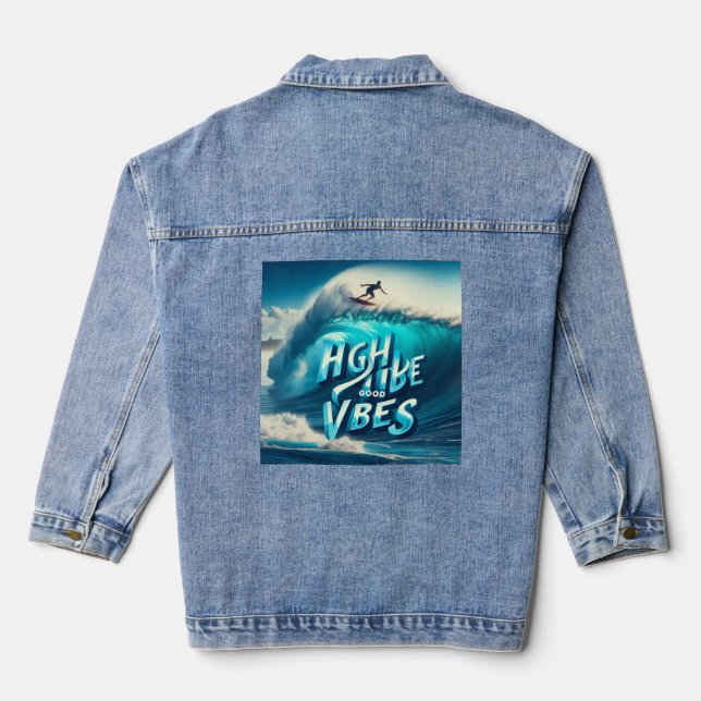 Chaqueta Vaquera Colección Waves & Wanderlust (Reverso )
