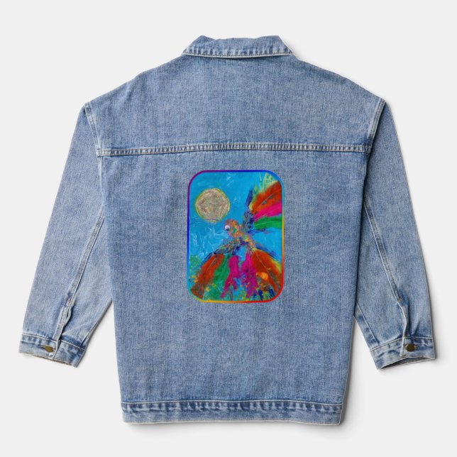 Chaqueta Vaquera Colibrí (Reverso )