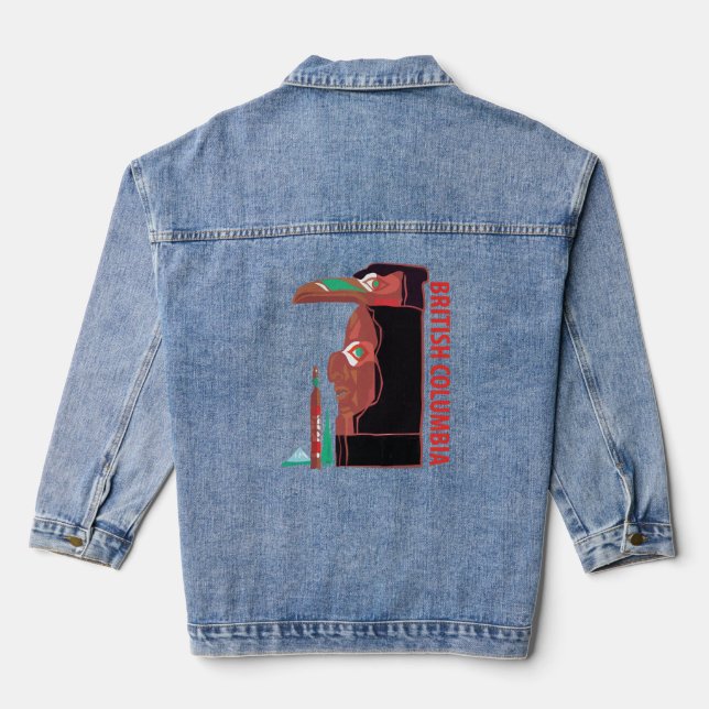 Chaqueta Vaquera Columbia Británica (Reverso )