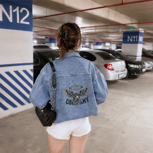 Chaqueta Vaquera Compañía Águila Retro Diseño Americano