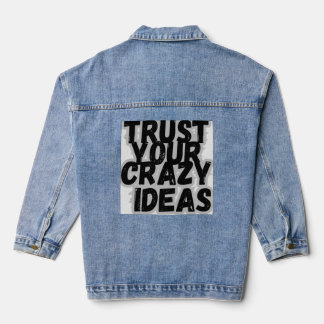 Chaqueta Vaquera Confía en ti misma camiseta