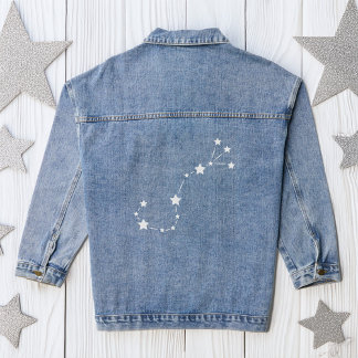 Chaqueta Vaquera Constelación de Escorpio Zodiaco