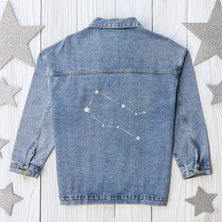 Chaqueta Vaquera Constelación de Gemini Zodiac