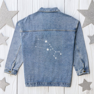 Chaqueta Vaquera Constelación de Taurus Zodiac
