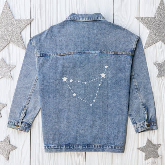 Chaqueta Vaquera Constelación de Zodiac de Capricornio