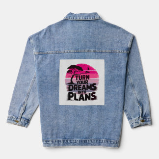 Chaqueta Vaquera Convierte tus sueños en planes