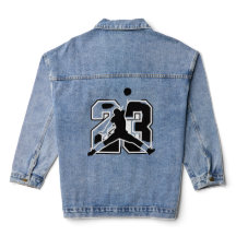 Cool Number 23 Basketball Denim Jacket