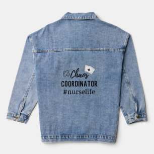 Chaqueta Vaquera Coordinador del Chaos de Regalos de Enfermeras