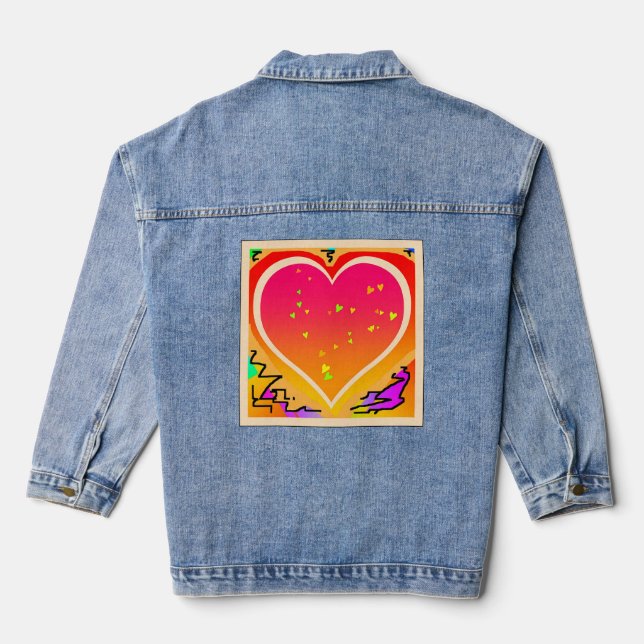 Chaqueta Vaquera Corazón (Reverso )