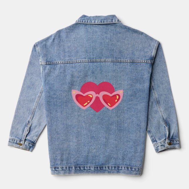 Chaqueta Vaquera Corazón (Reverso )