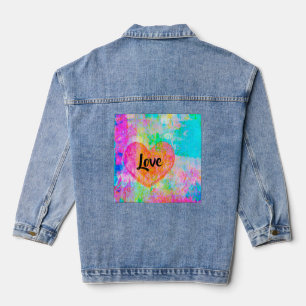 Chaqueta Vaquera Corazón Boho Amor