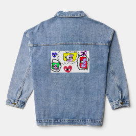 Chaqueta Vaquera Corazón de caniche 