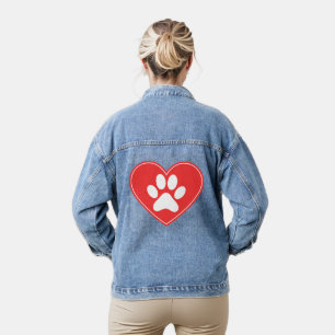 Chaqueta Vaquera Corazón de Perro Paw