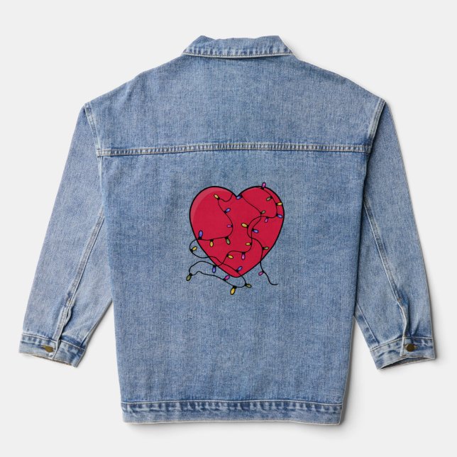 Chaqueta Vaquera Corazón Ligero (Reverso )