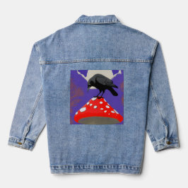 Chaqueta Vaquera Corbeau Mystique Gothique
