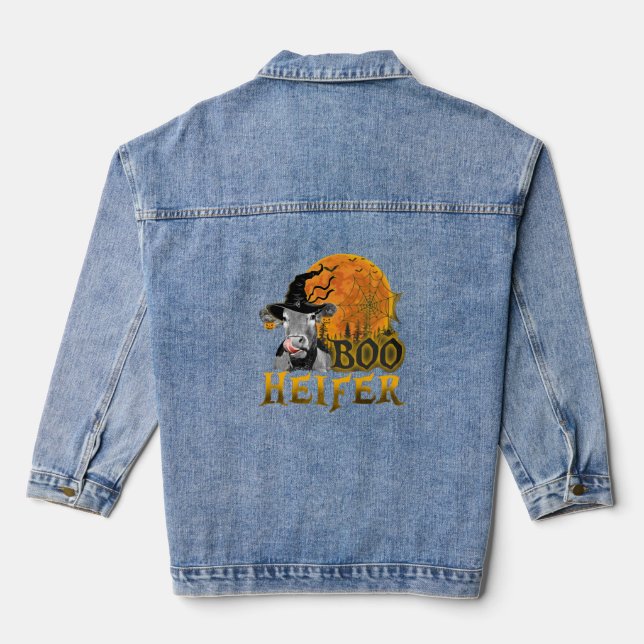 Chaqueta Vaquera Cow Halloween (Reverso )