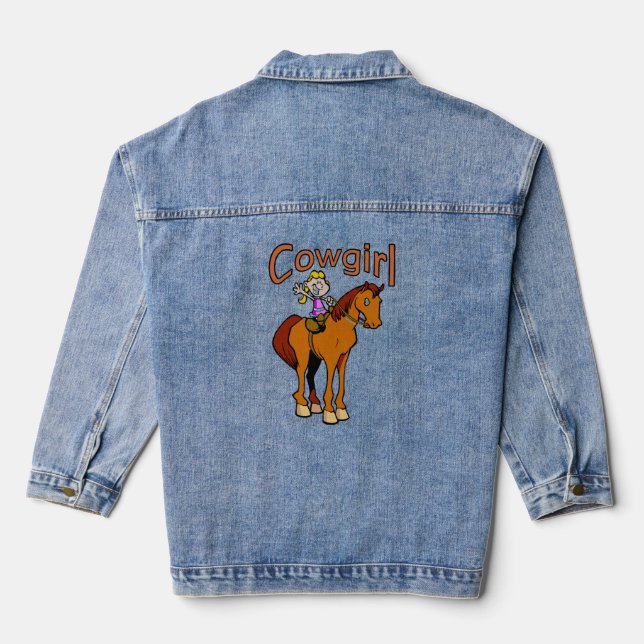 Chaqueta Vaquera Cowgirl Rodeo (Reverso )