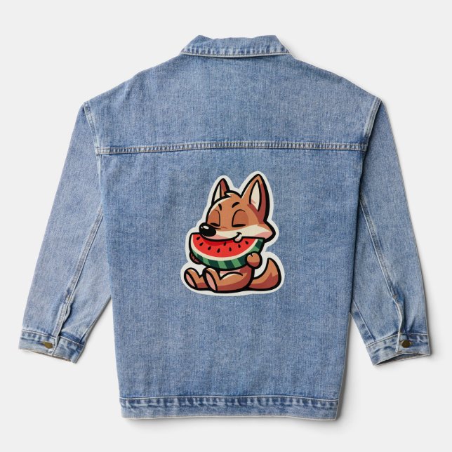 Chaqueta Vaquera Coyote Watermelon (Reverso )