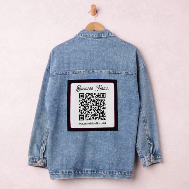 Chaqueta Vaquera Crea instantáneamente un código QR escaneable para (Hangar)