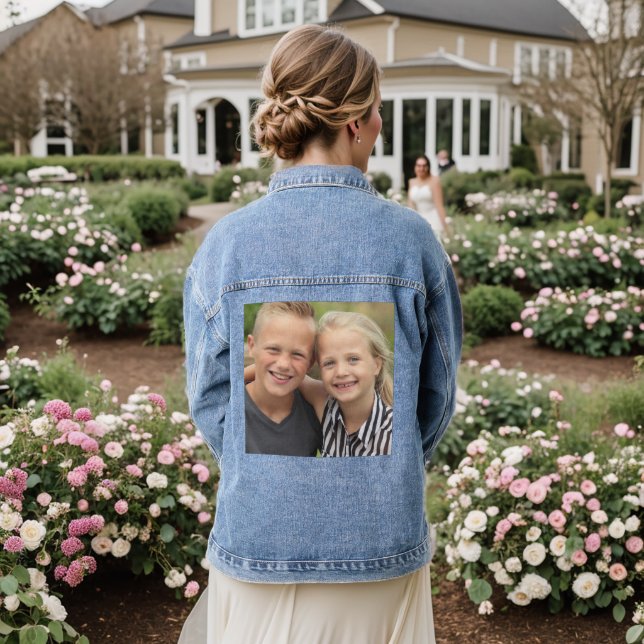 Chaqueta Vaquera Crea Tu Propia Foto (Reverso Boda)