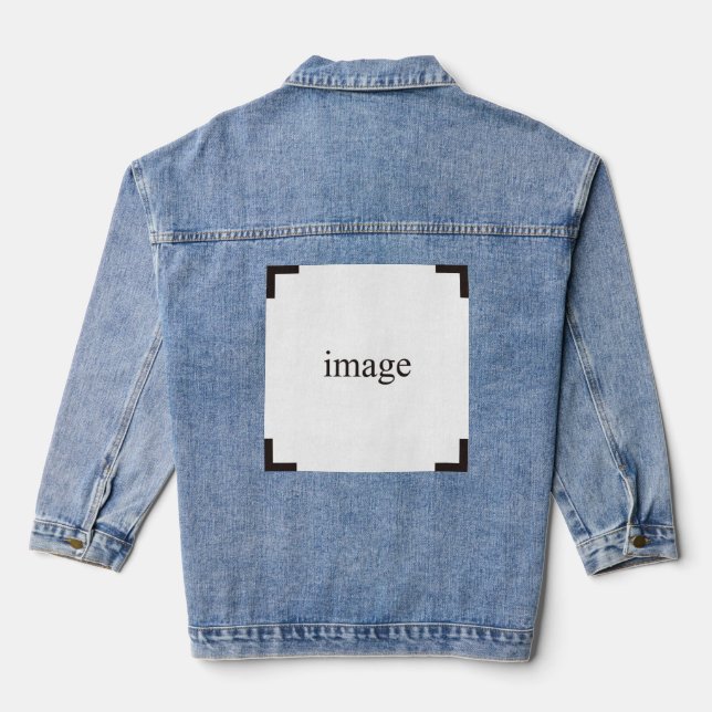 Chaqueta Vaquera Crear el propio (Reverso )