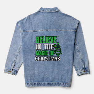 Chaqueta Vaquera Cree en la Magia de la Navidad-82077