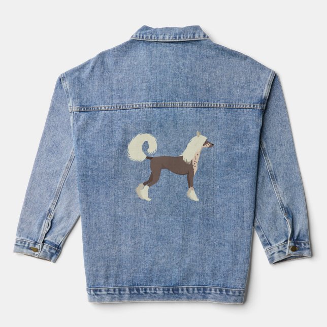 Chaqueta Vaquera Crestado Chino (Reverso )