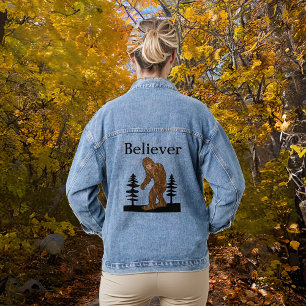 Chaqueta Vaquera Creyente de Sasquatch Bigfoot