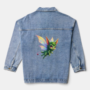 Chaqueta Vaquera Criatura de Hada Encantada – Duende del Bosque Mág