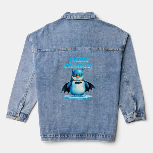 Chaqueta Vaquera Criminales congelados - Pingüino oscuro